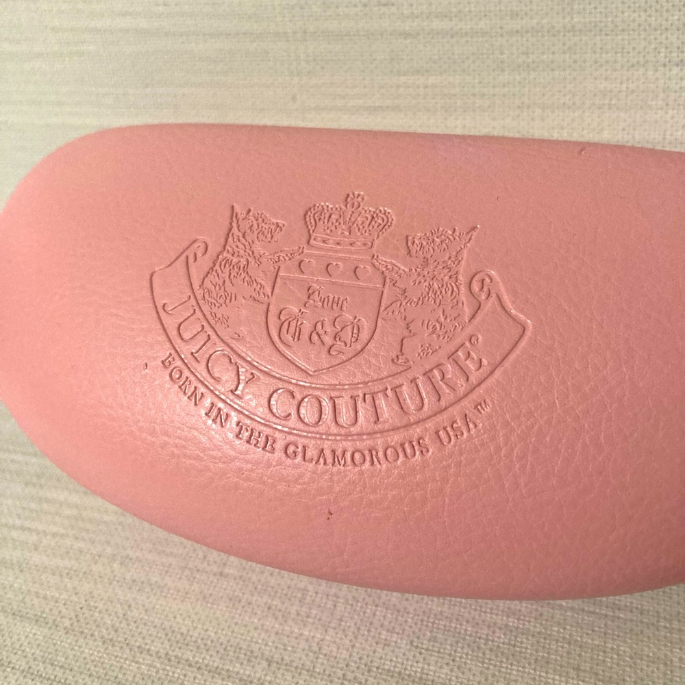 Juicy Coutour sunglass case.